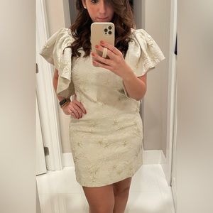 Mini Gold Detail Dress